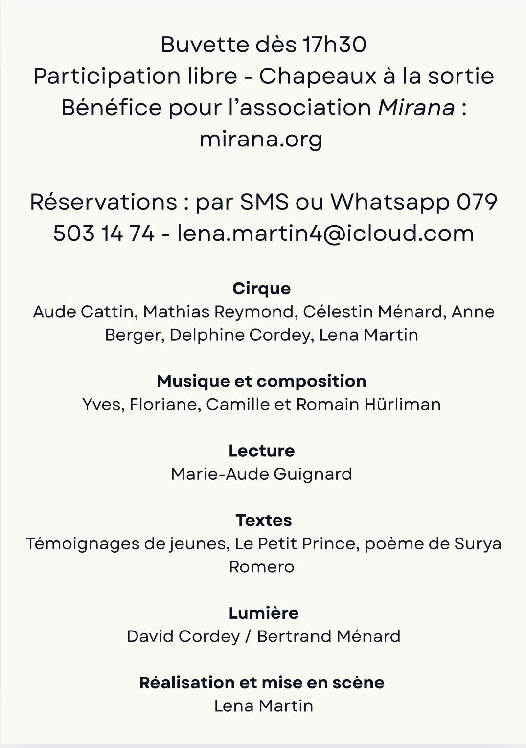 Flyer Lena verso
